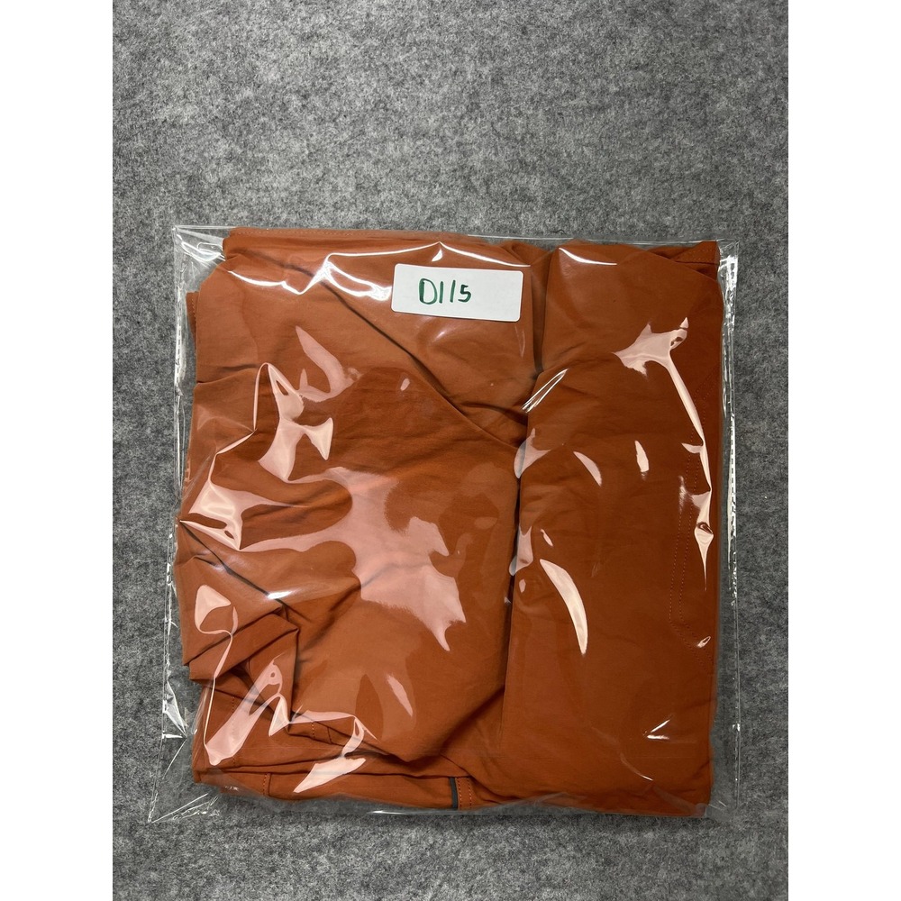 Alpine Parrot Mountain Pants Womens 18 Orange Hiking Roll-Up Belted Pockets - Picture 12 of 12
